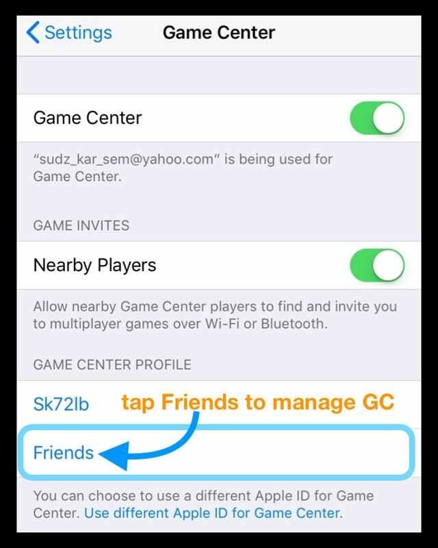 แอพ Game Center อยู่ที่ไหน ตอนนี้ใช้ iMessage, iCloud