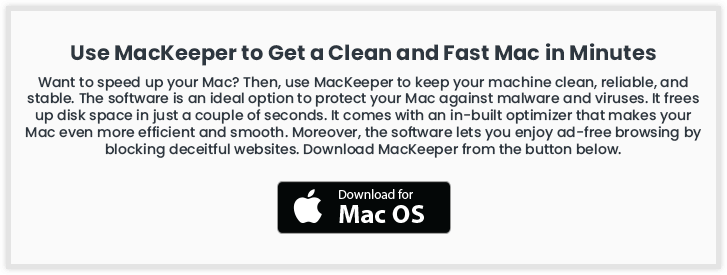 ใช้ MacKeeper เพื่อรับ Mac ที่สะอาดและรวดเร็วในไม่กี่นาที