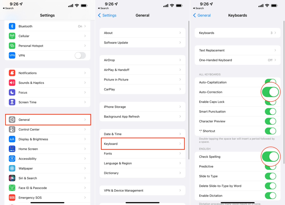 Vylepšení automatických oprav pro iPhone a iPad - 1