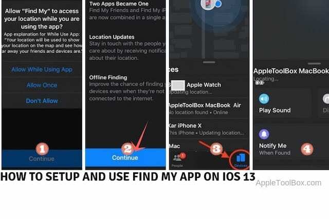 כיצד להגדיר ולהשתמש ב- Find my ב-iPhone