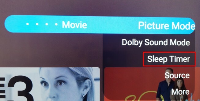Sleep Timer på Android TV