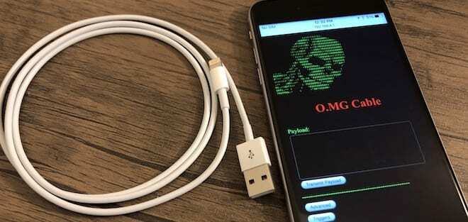 Bezpieczeństwo Apple — kable OMG
