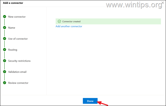  Konfigurieren Sie Microsoft 365 Connector für E-Mail-Routing