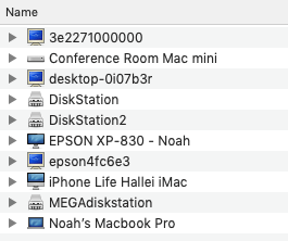csatlakozzon egy másik Mac-hez és képernyőmegosztáshoz