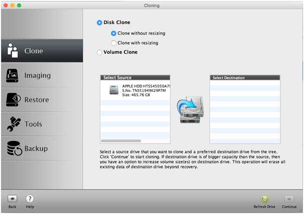 Stellar Drive Clone - Meilleure application de clonage de disque