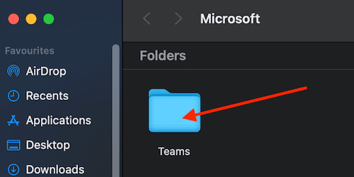 microsoft teams cachemapp mac