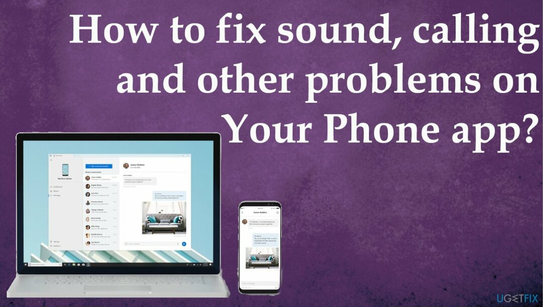 Suara, panggilan, dan masalah lain di aplikasi Ponsel Anda