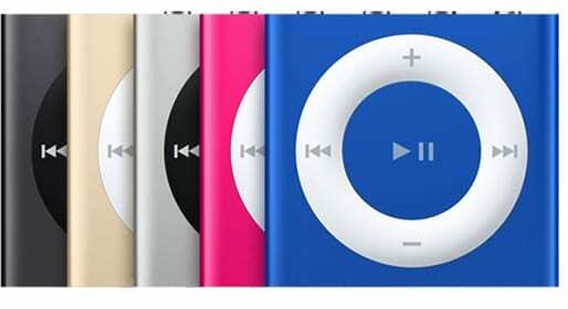 iPod shuffle stockbild