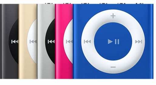 iPod shuffle fonda attēls