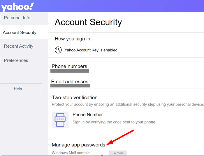 Yahoo-mail-manage-app-passwords