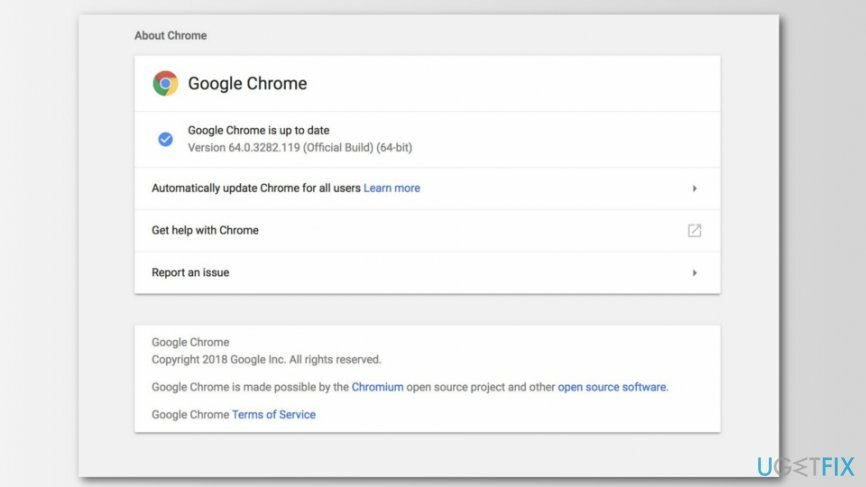 Mac OS X पर Chrome को स्वचालित रूप से अपडेट करें