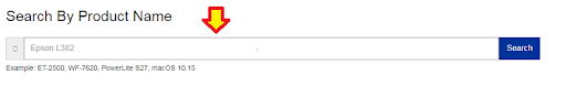 Buscar controlador Epson L382 desde el sitio oficial