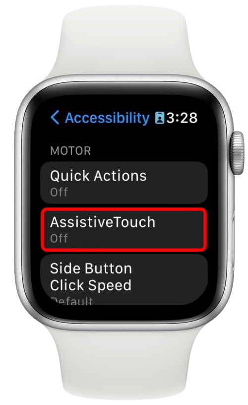 แตะ AssistiveTouch