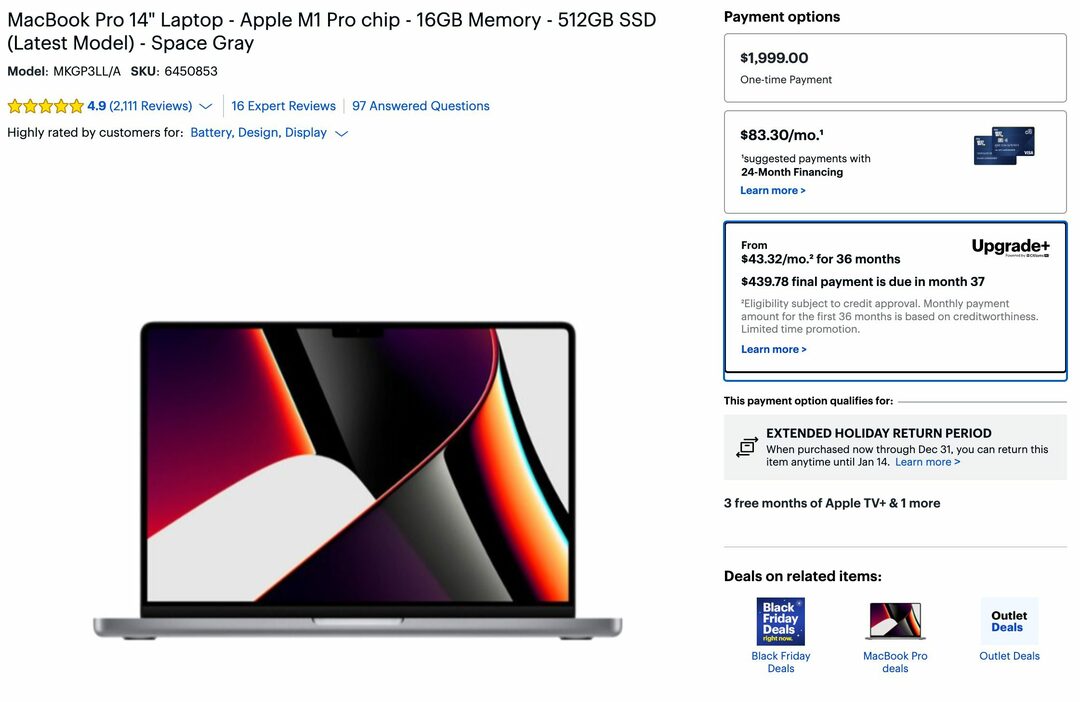 Jak získat nový MacBook s programem Best Buy Upgrade+ – 1