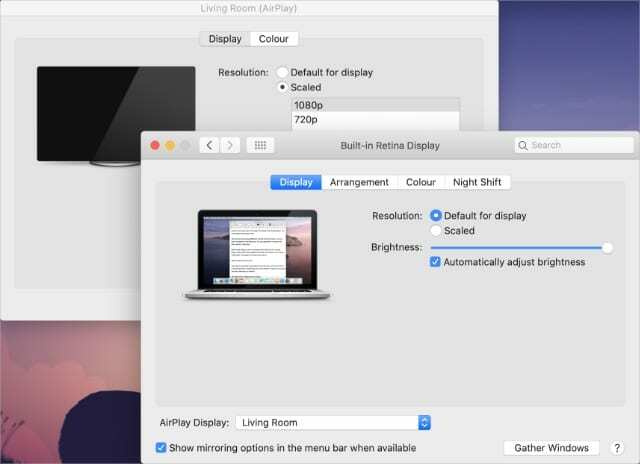 Mac Display System Preferences2