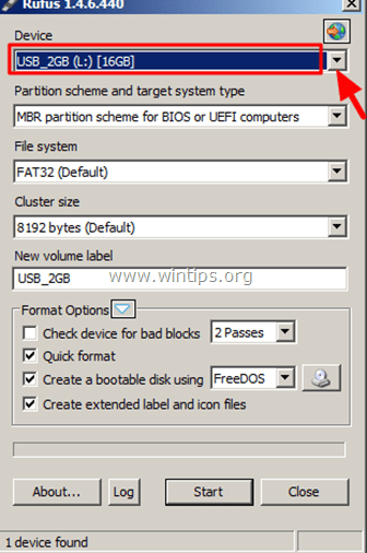 RUFUS USB BOOTABLE CREATOR