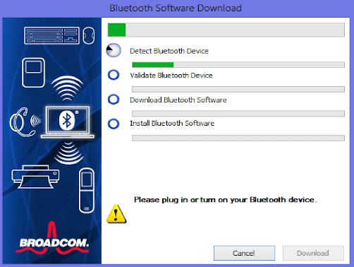 برنامج WIDCOMM Bluetooth - أفضل برنامج Bluetooth
