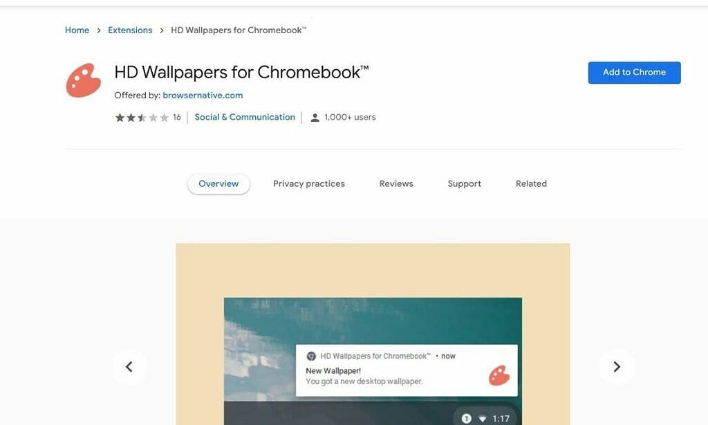 HD-Hintergründe für Chromebook