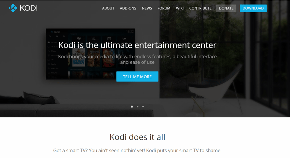Windows용 최고의 무료 미디어 플레이어 - Kodi