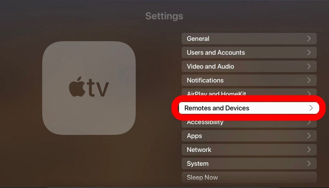 Apple TV Fernbedienungseinstellungen bearbeiten