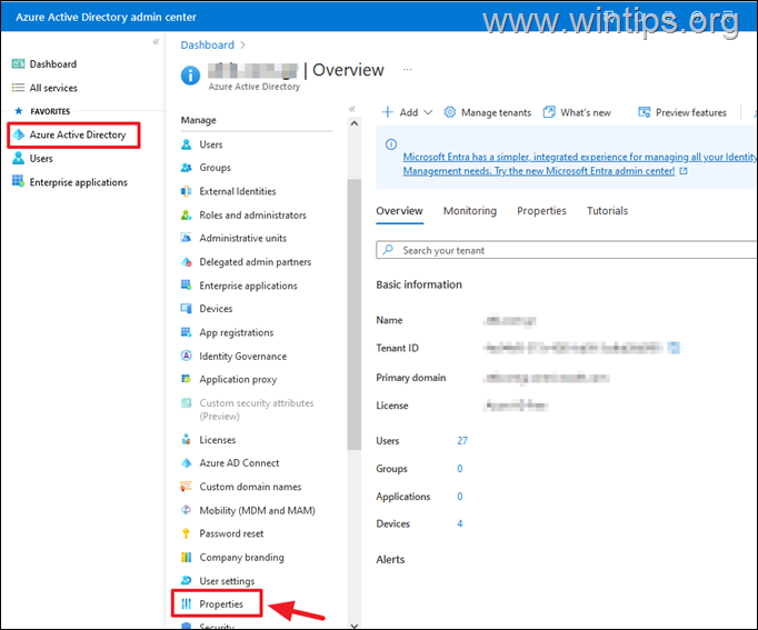 Disabilita l'autenticazione a due fattori di Microsoft 365