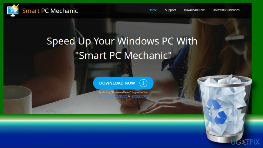 Deinstallieren Sie Smart PC Mechanic PUP