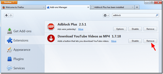 remove-firefox-extension