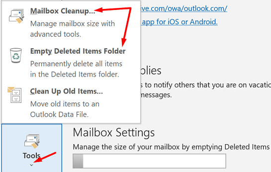 Outlook-mailbox-cleanup-tools