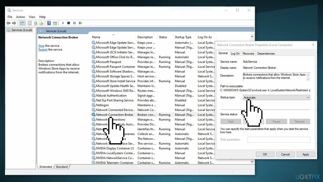 Engedélyezze a Network Connection Broker szolgáltatást