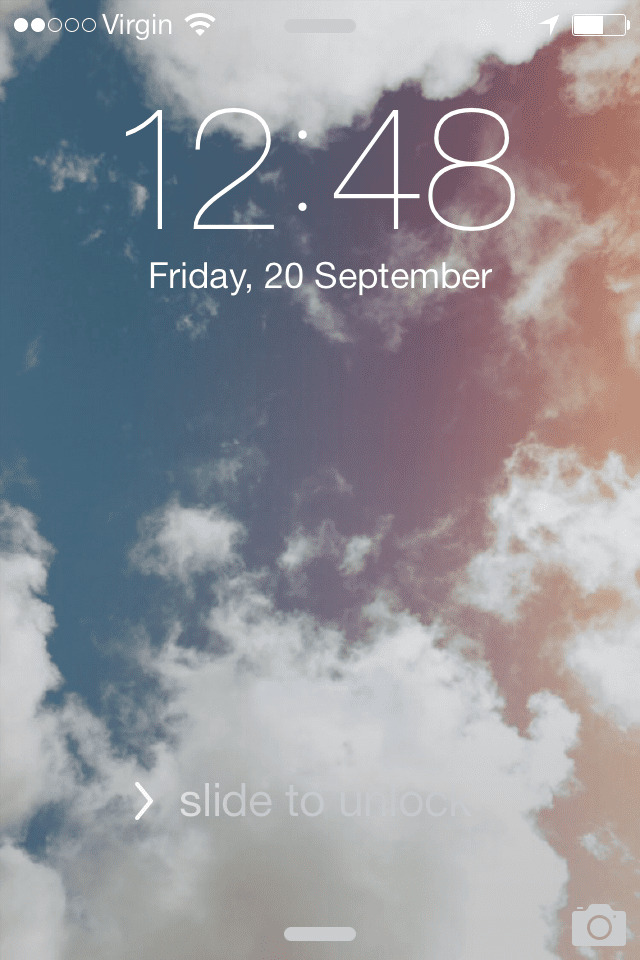 Жирный текст iOS 7