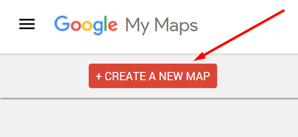 google moje mapy utwórz nową mapę