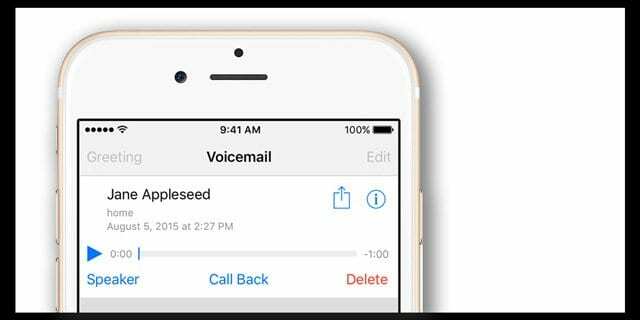 iOS: Môže zablokované číslo zanechať hlasovú schránku?
