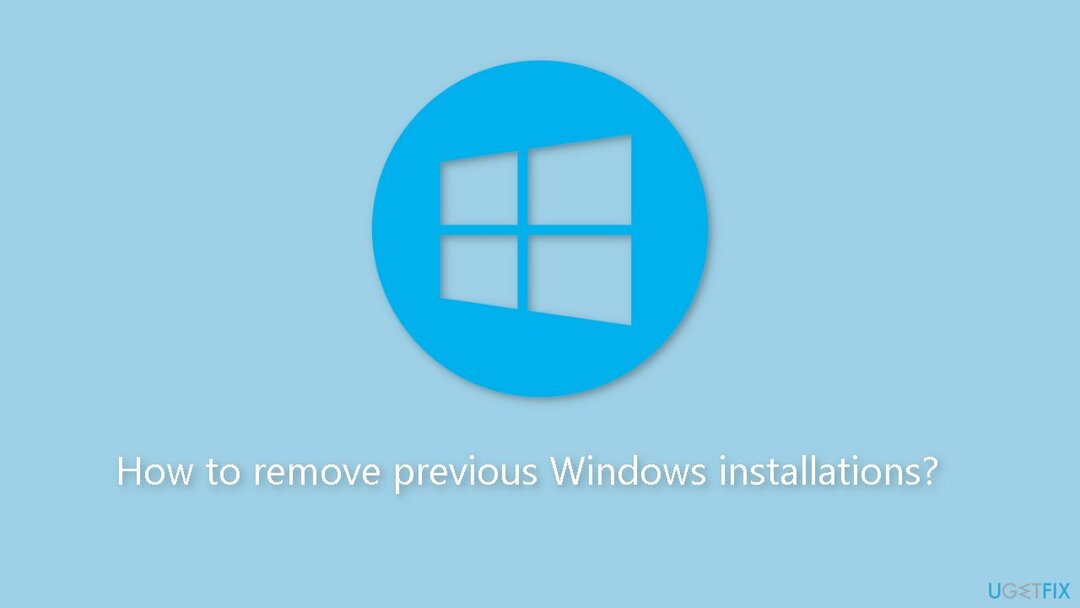 Kako ukloniti prethodne instalacije sustava Windows