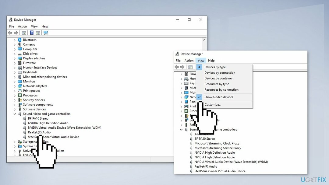 Vuelva a instalar el controlador de audio Realtek