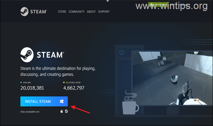 Instalați Steam