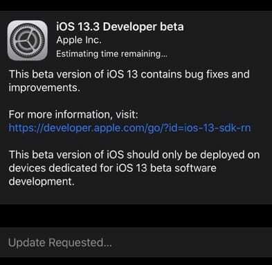 iOS 13.3 Pašalinkite jaustukus iš klaviatūros