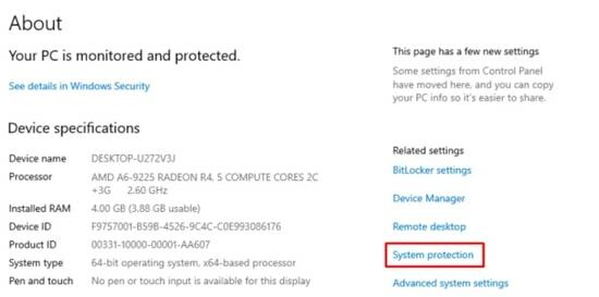 Uso de pontos de restauração do sistema para corrigir o código de erro 0x800f08a