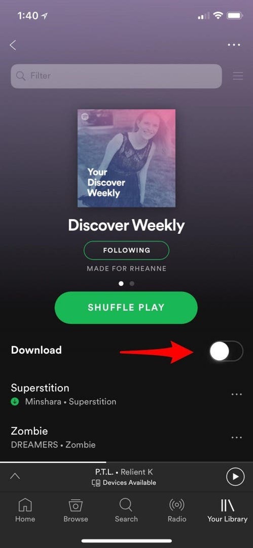 spotify descobrir semanalmente