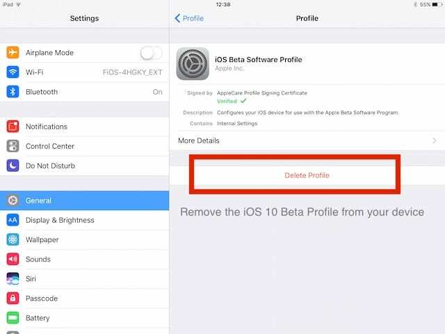 Problemas de instalação e ativação do iOS 10, instruções