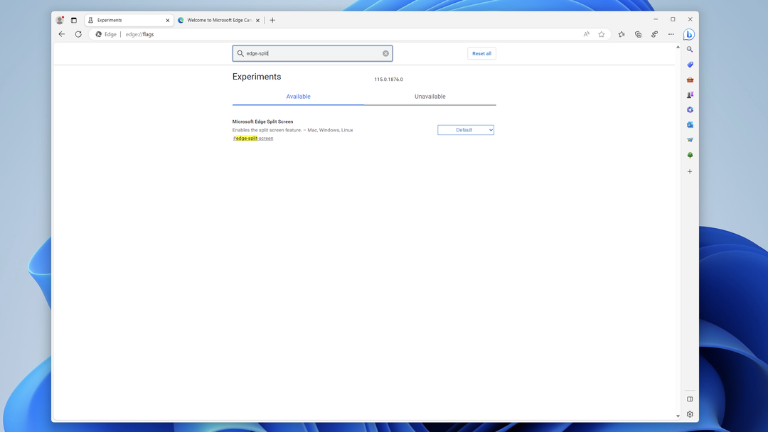 Az osztott képernyő használata a Microsoft Edge programban Windows rendszeren - 2