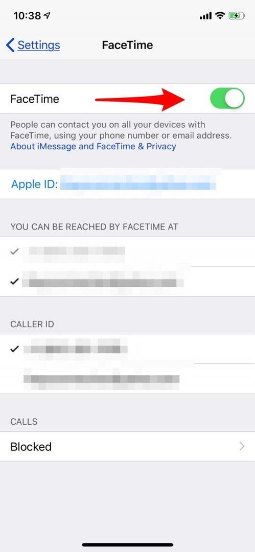 iPhoneでFaceTimeをオンにする方法