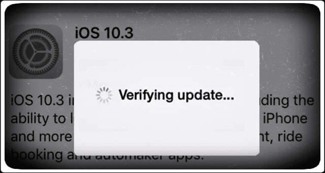 IOS 10.3 स्थापित करने में त्रुटि हुई, कैसे-कैसे ठीक करें