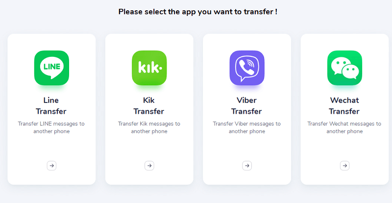 Transfer aplikacji