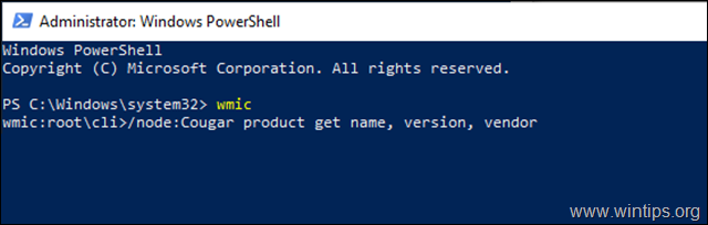 vizualizați programele instalate powershell