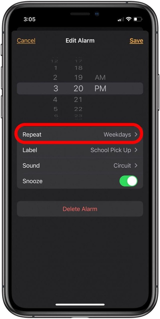 iphone alarm sesinin frekansını ayarla