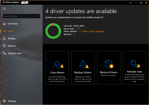 Software de actualizare a driverelor ITL