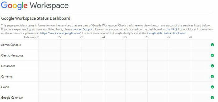 Google Workspaces