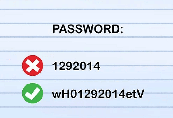 Scegli Password sicure