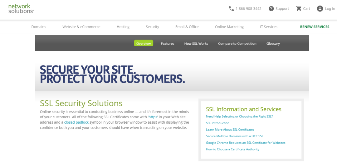 Nettverksløsninger - SSL-leverandør