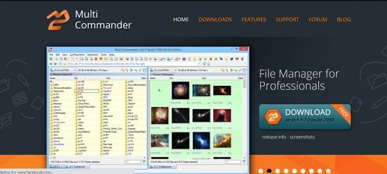 Файлові менеджери Multi-Commander